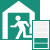 緑の避難所のアイコン
